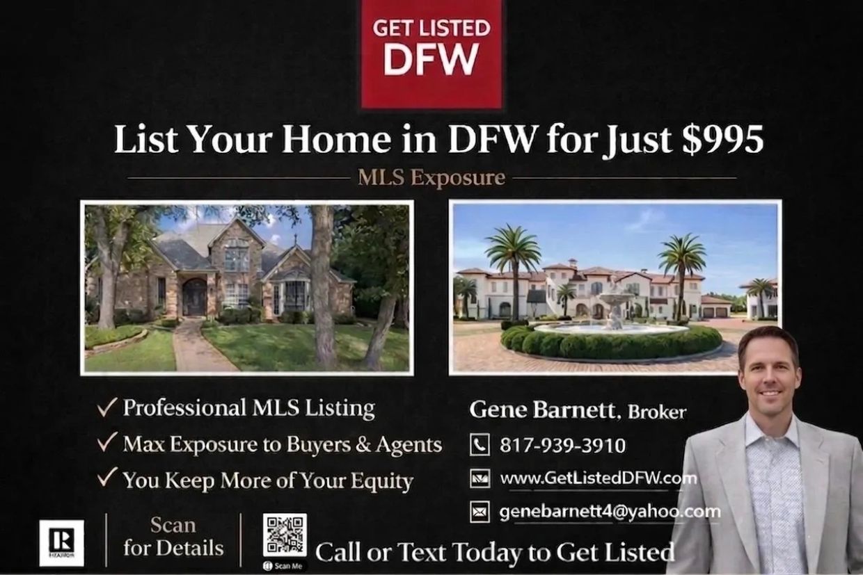 Get Listed DFW $995 MLS listing option